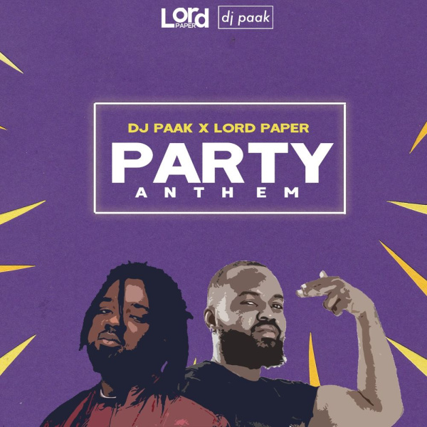 DJ Paak -Party Anthem cover art