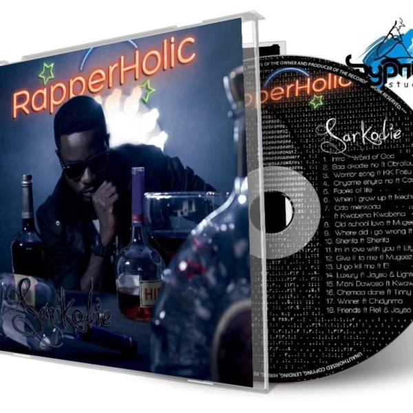 Sarkodie -Rapperholic 2021 announcement cover art