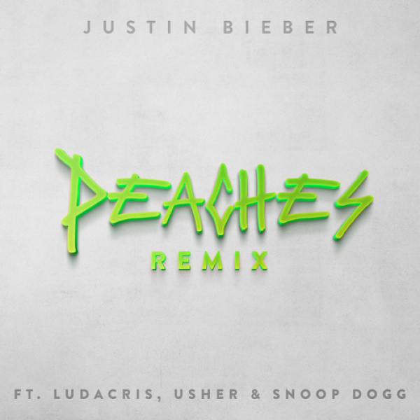 Justin Bieber-Peaches Remix cover art