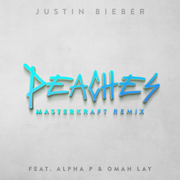 Justin Bieber-Peaches Masterkraft Remix cover art