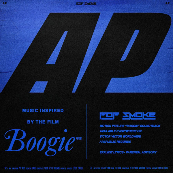 Pop Smoke-AP (Music from the film Boogie) cover art