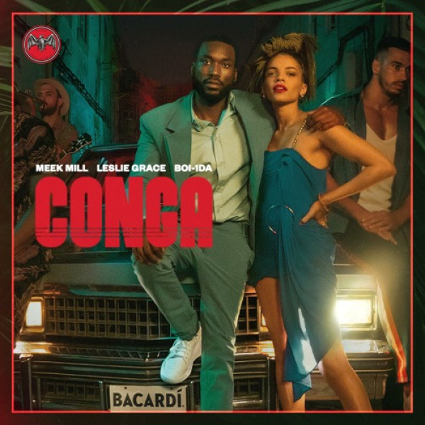 Meek Mill-Conga cover art