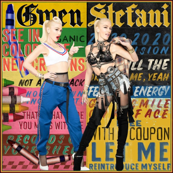 Gwen Stefani-Let Me Reintroduce Myself cover art