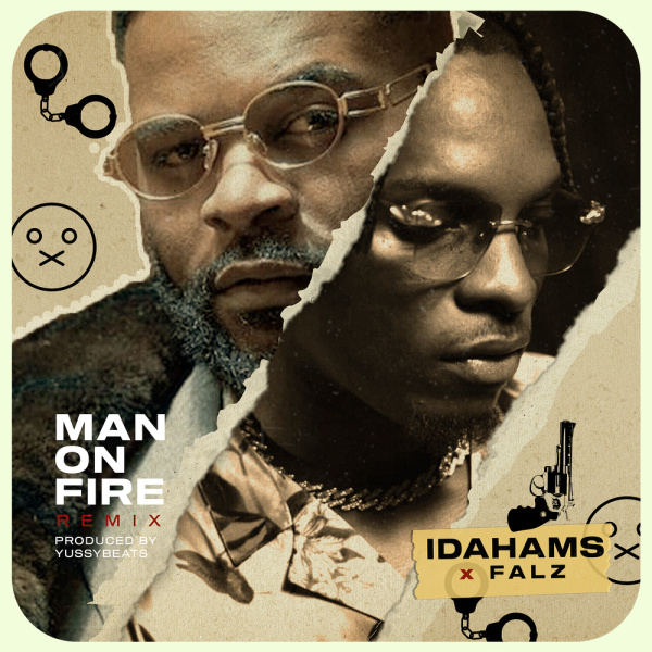 Idahams-Man On Fire (Rmx) cover art