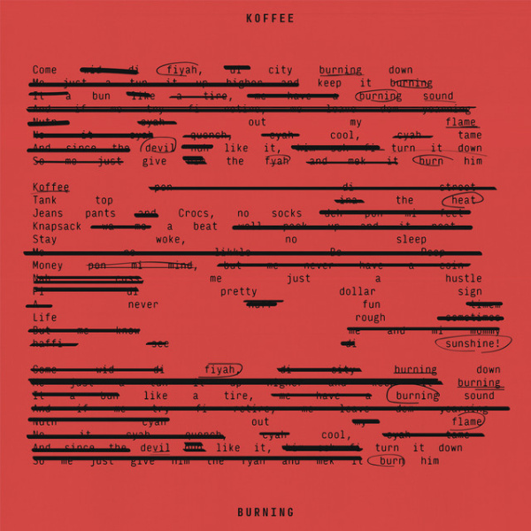 Koffee - Burning cover art