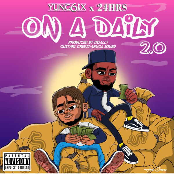 Yung6ix-On A Daily 2.0 cover art