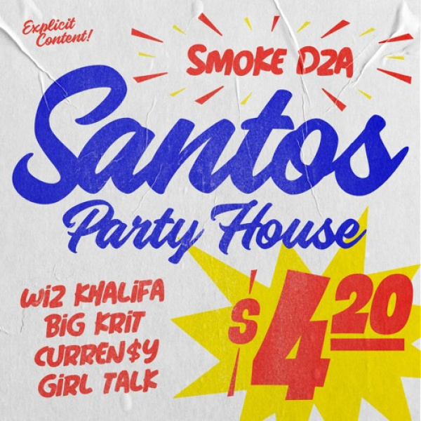 Smoke DZA-Santos Party House cover art