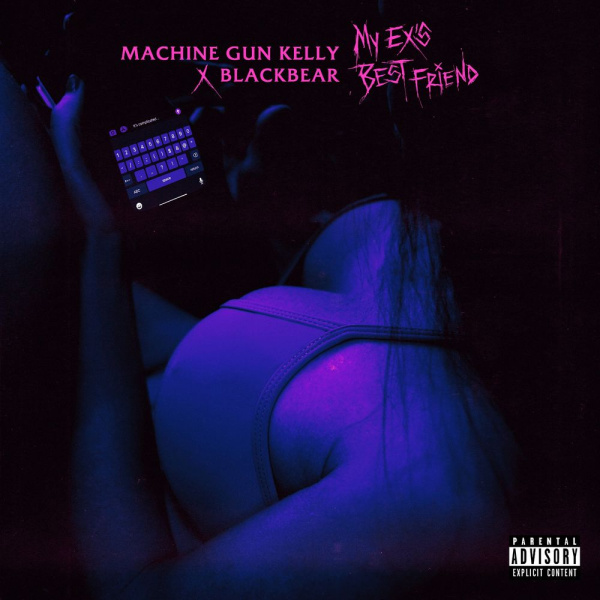 Machine Gun Kelly-my ex's best friend cover art