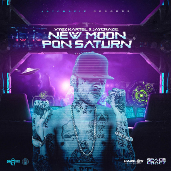 Vybz Kartel-New Moon Pon Saturn cover art