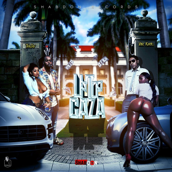 Vybz Kartel , Teejay-Uptop Gaza cover art