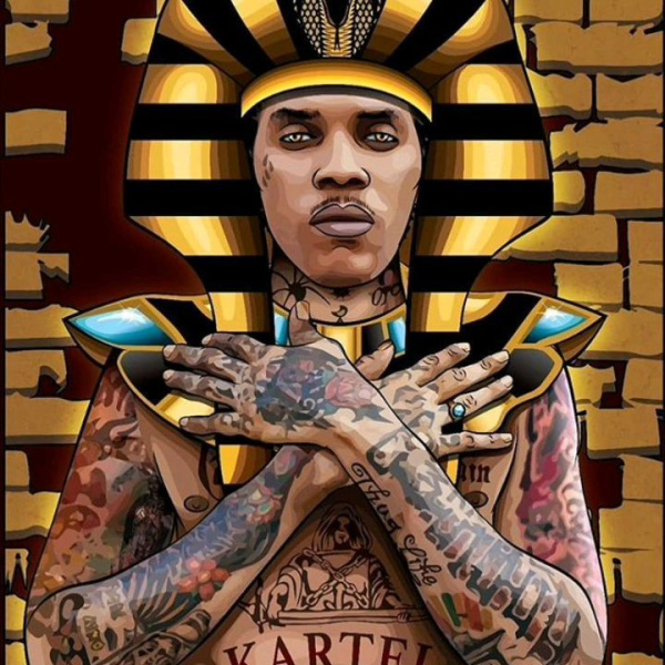 Vybz Kartel -The Last Pharaoh cover art