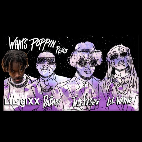 Jack Harlow -WHATS POPPIN Remix cover art