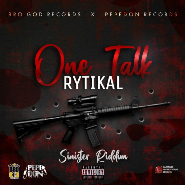 Rytikal-1Talk (Sinister Riddim) cover art