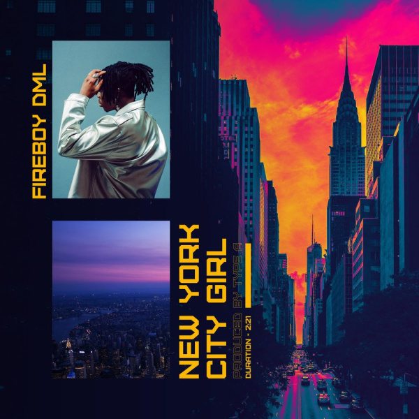 Fireboy DML-New York City Girl cover art