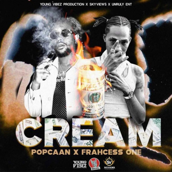 Popcaan-Cream cover art