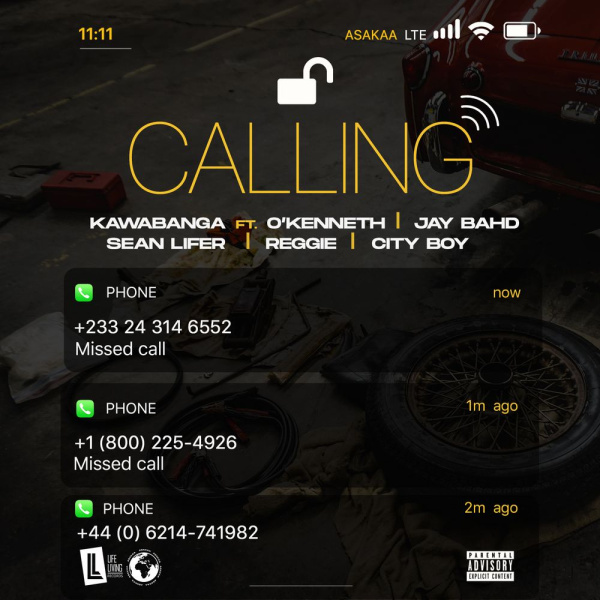 Kawabanga-Calling cover art