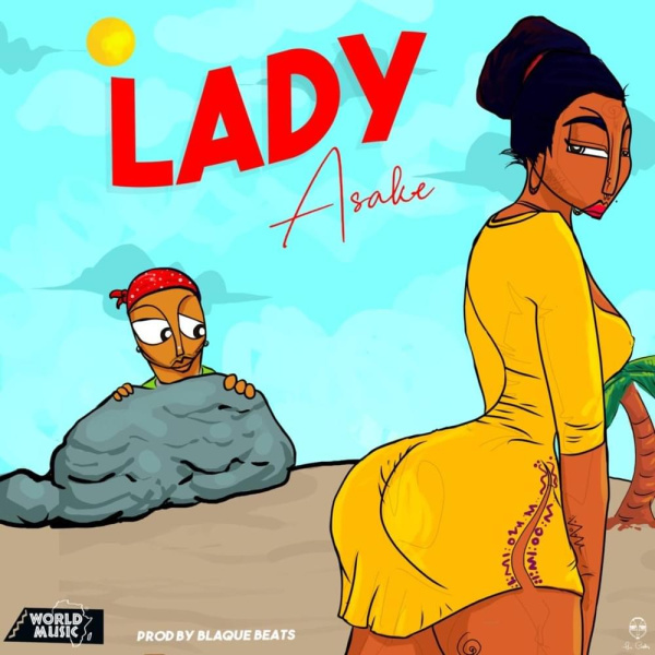 Asake-Lady cover art