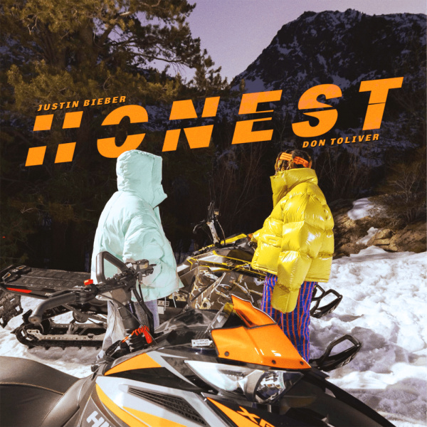 Justin Bieber-Honest cover art