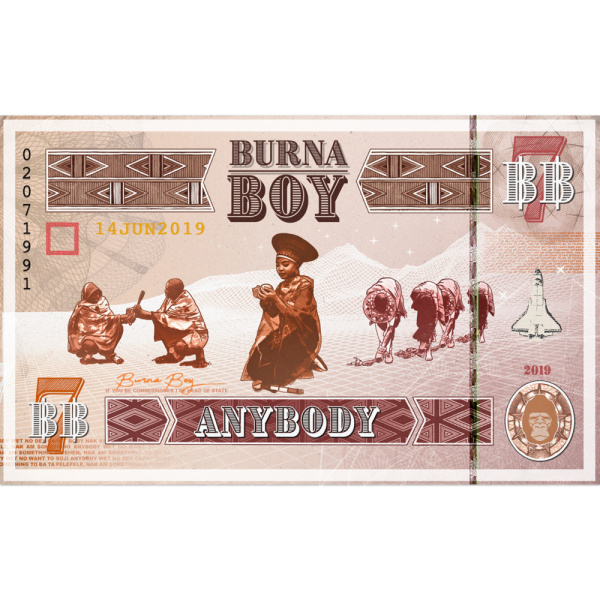 Burna Boy-Anybody cover art