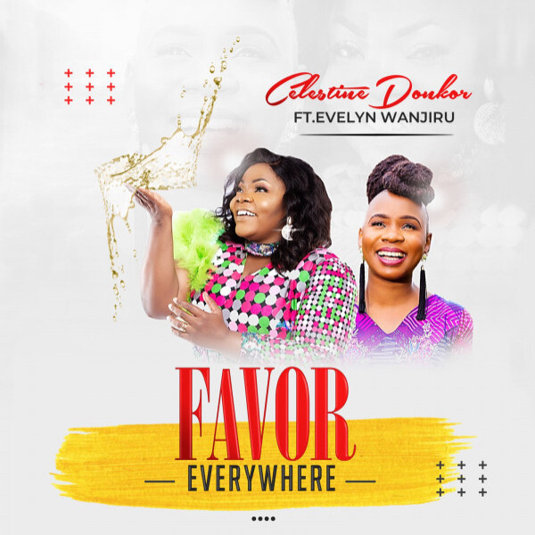 Celestine Donkor-Favor Everywhere cover art