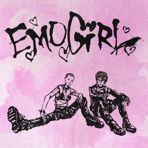 Machine Gun Kelly -emo girl cover art