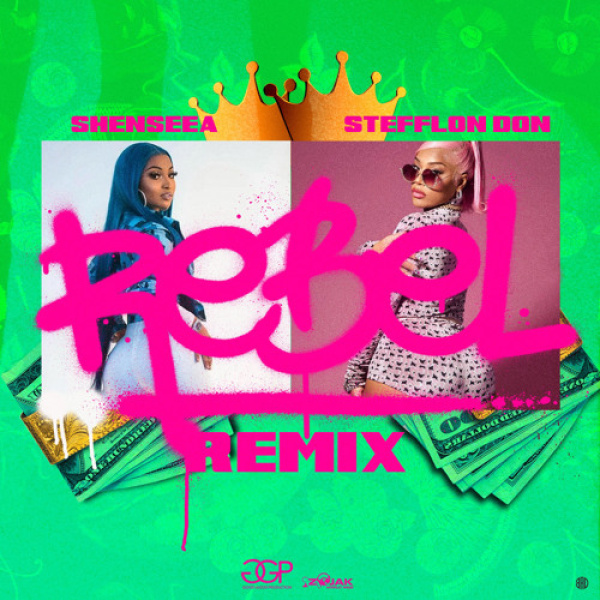 Shenseea-Rebel (Remix) cover art