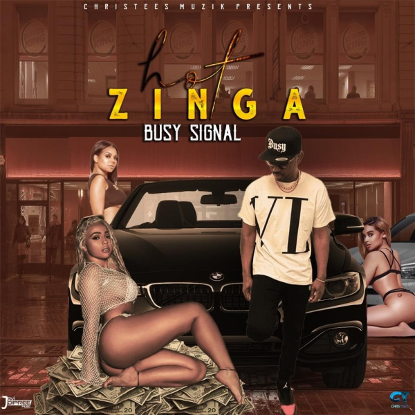 Busy Signal-Hot Zinga cover art