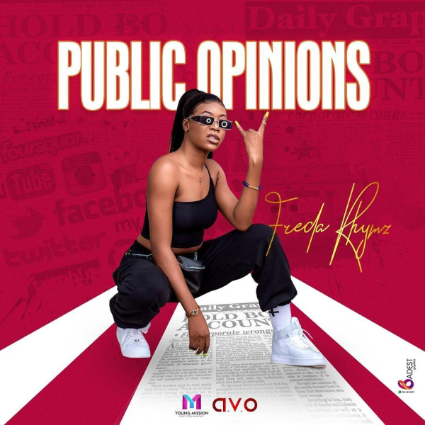 Freda Rhymz-Public Opinion cover art