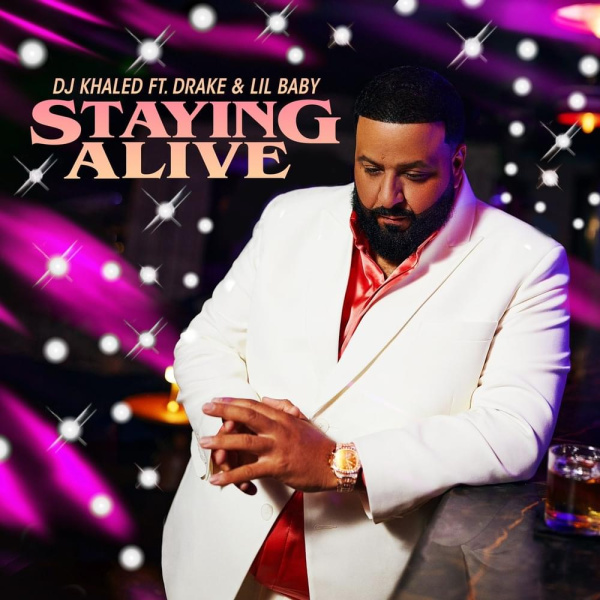 DJ Khaled-STAYING ALIVE cover art