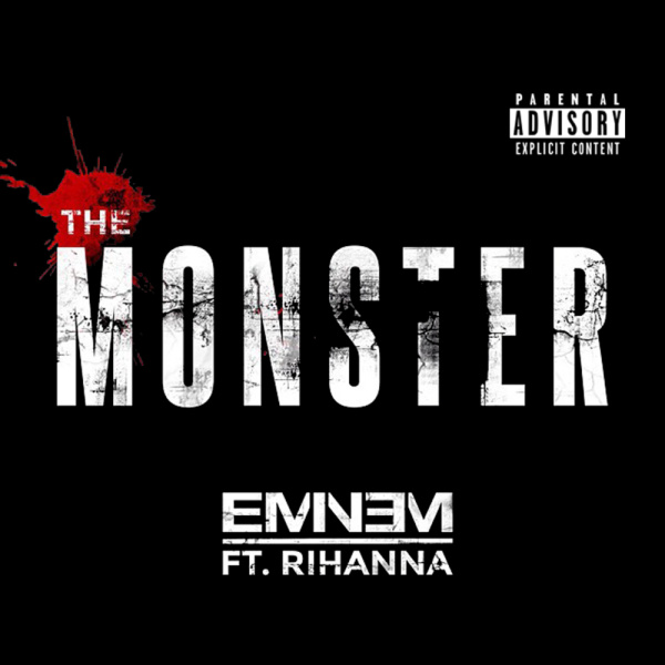 Eminem-The Monster cover art