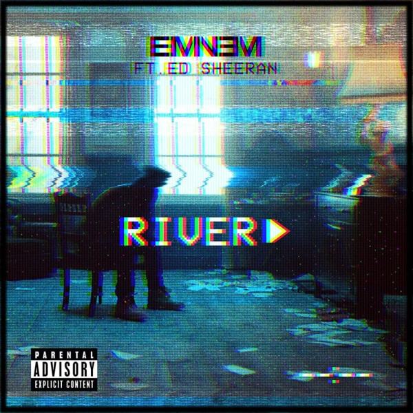 Eminem-River cover art