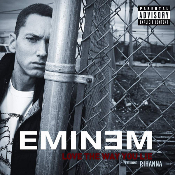 Eminem-Love The Way You Lie cover art