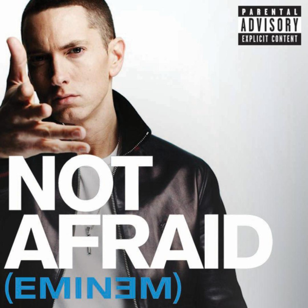 Eminem-Not Afraid cover art