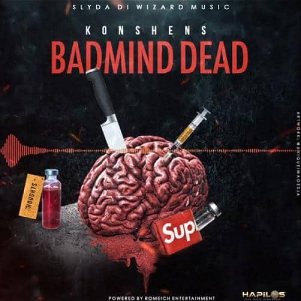 Konshens-Badmind Dead cover art