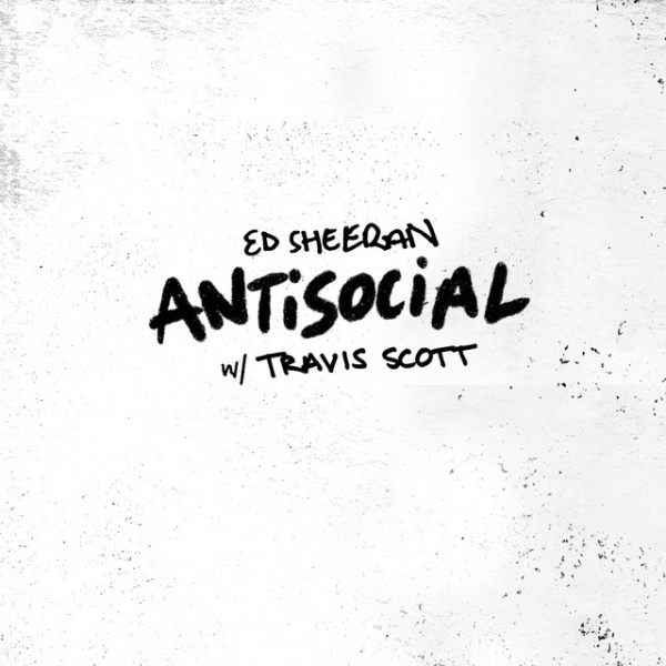 Ed Sheeran-Antisocial cover art