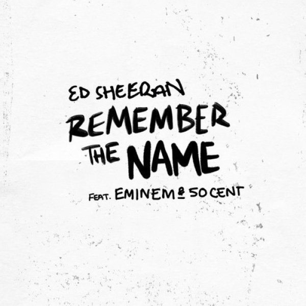 Ed Sheeran- Remember the Name cover art