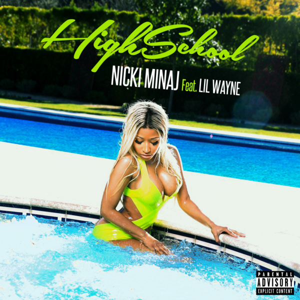 Nicki Minaj -High School cover art