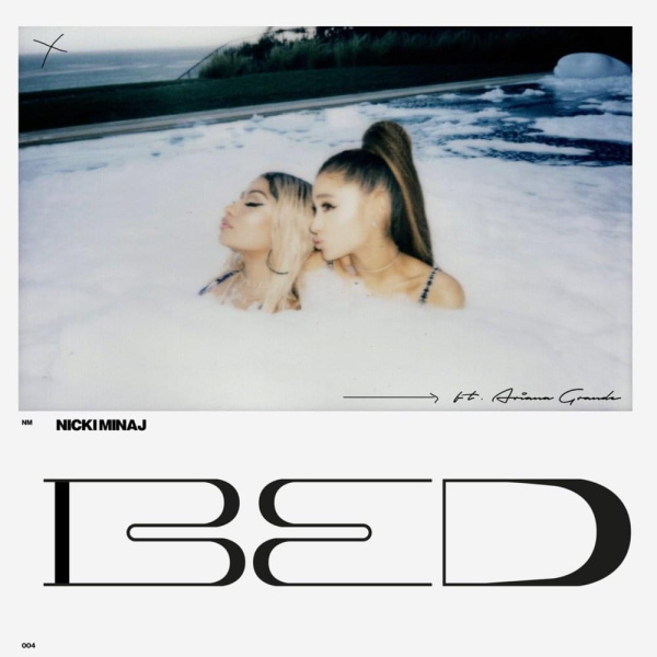 Nicki Minaj -Bed cover art