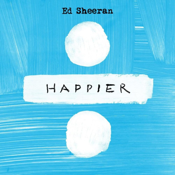 Ed Sheeran-Happier cover art