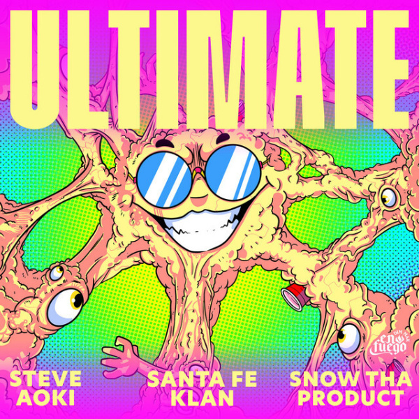 Steve Aoki -Ultimate cover art