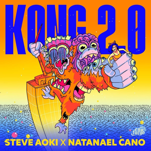 Steve Aoki -Kong 2.0 cover art