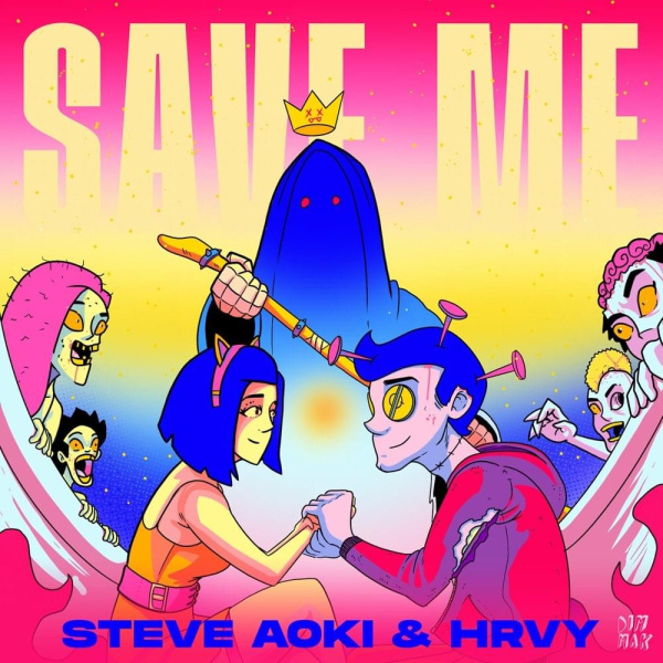 Steve Aoki -Save Me cover art