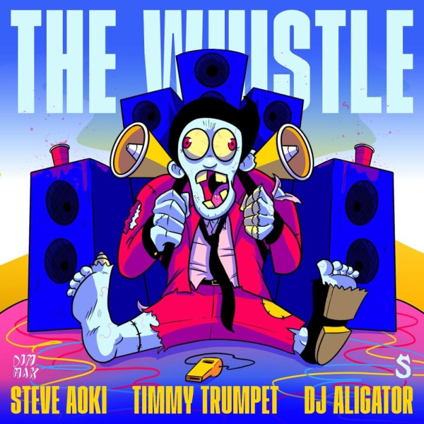 Steve Aoki -The Whistle cover art