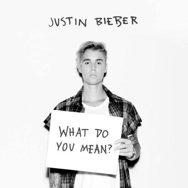 Justin Bieber-What Do You Mean? cover art