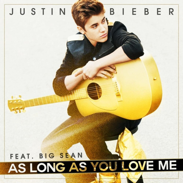 Justin Bieber-As Long As You Love Me cover art