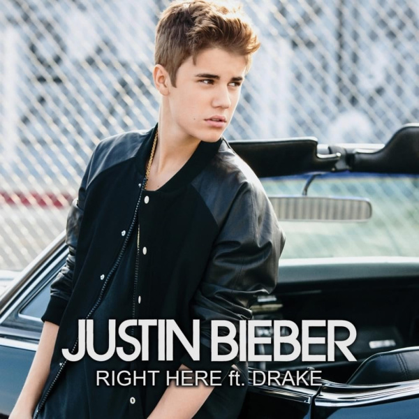 Justin Bieber-Right Here cover art