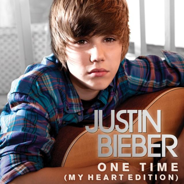 Justin Bieber-One Time cover art