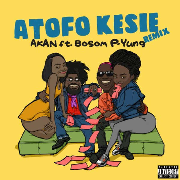 Ahkan-Atofo Kesie (Remix) cover art