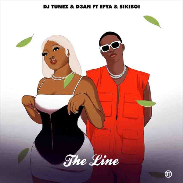 DJ Tunez , D3an-The Line cover art