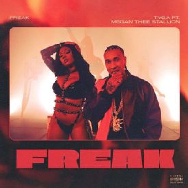 Tyga , Megan Thee Stallion -FREAK cover art